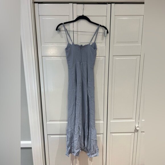 EUC Reformation Emersyn Midi Dress in Mineral - Picture 7 of 8